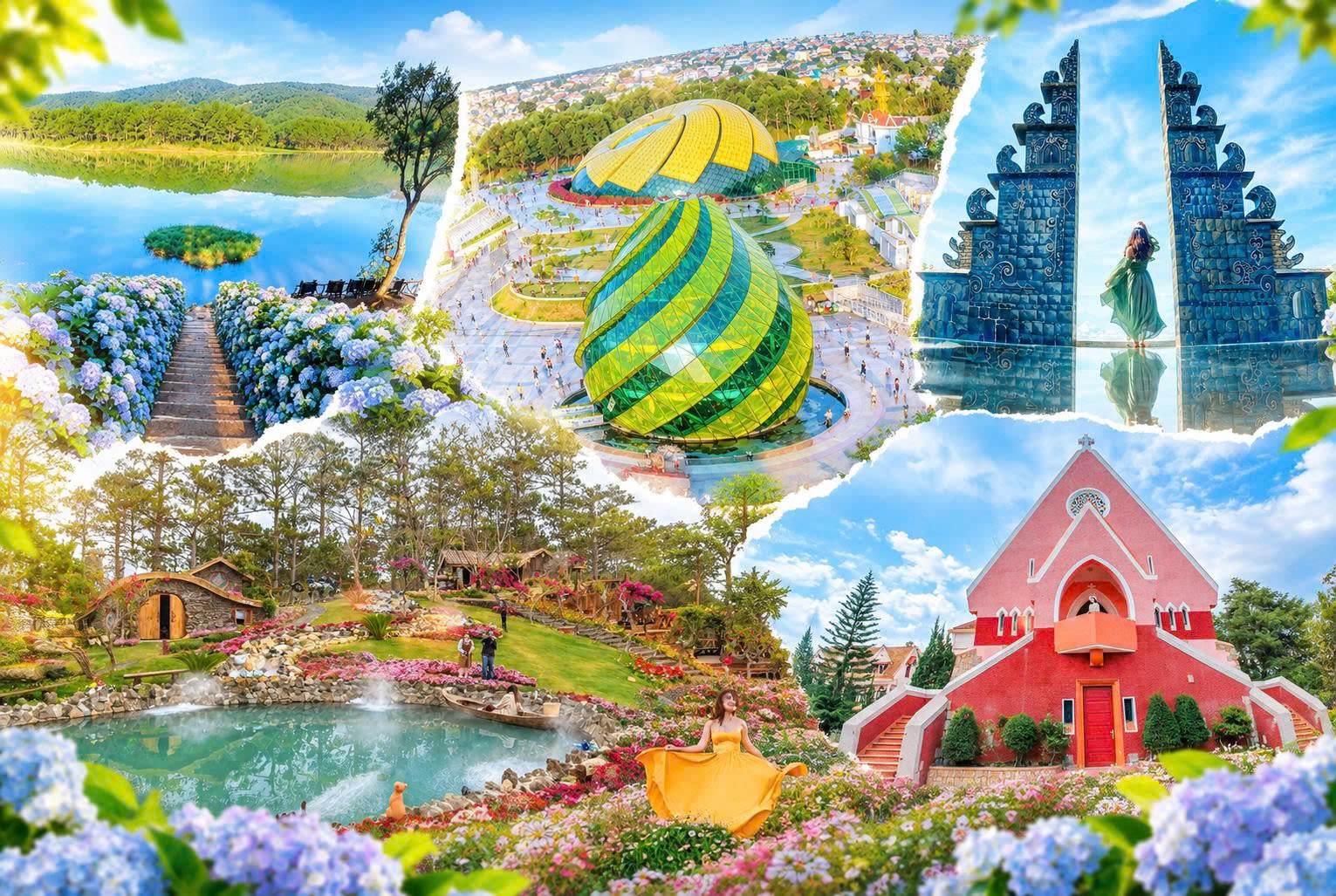  TOUR ĐÀ LẠT 3N2Đ – 1.990K ( KHỞI HÀNH THỨ 6 HẰNG TUẦN ) 